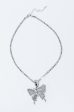 FLY GIRL BLING BUTTERFLY NECKLACE Online Sale