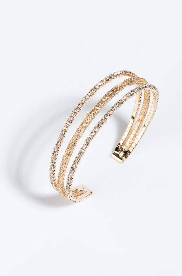 KATIE CUFF BRACELET GOLD Fashion