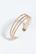 KATIE CUFF BRACELET GOLD Fashion