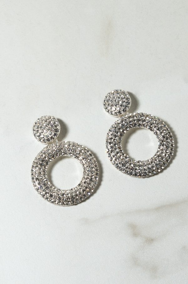 SRSLY RHINESTONE EARRING Online