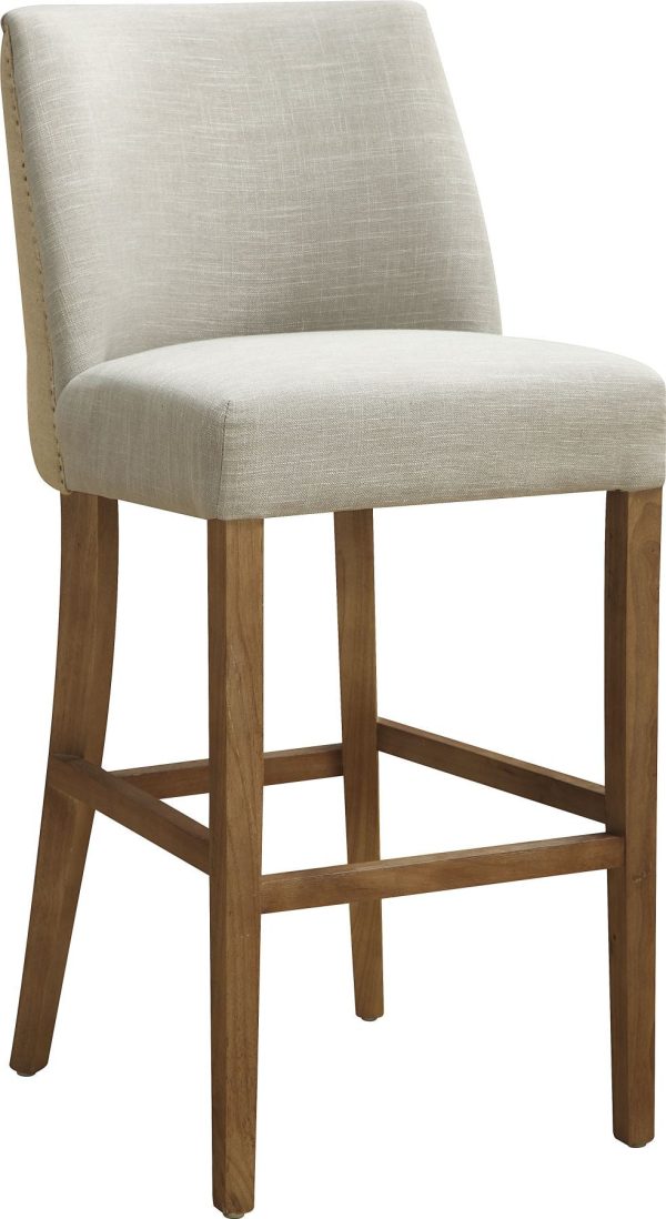 Mercer Jute Bar Stool Cappuccino For Discount