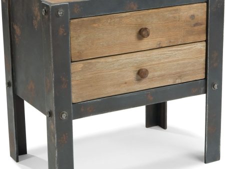 Bolt Sidetable W 2 Drawers Natural Supply