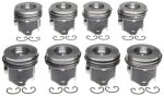 Mahle OE GM 6.6L Duramax 06-09 LMM LBZ Vin 26D Right Bank Only Piston Set (Set of 4) Fashion