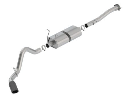 Borla 15-19 Chevy Silverado 2500 6.0L CC STD Bed 153.7in WB S-Type Catback Exhaust Black Chrome Tip Fashion