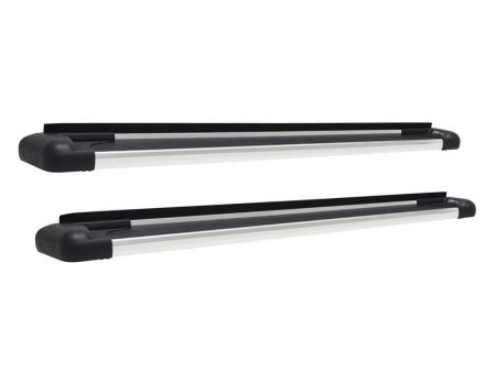 Westin SG6 Polished Aluminum Running Boards 85.5 in Hot on Sale