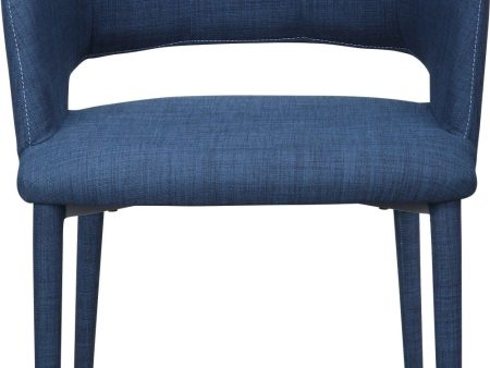 William Dining Chair Navy Blue on Sale