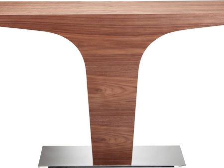 Carson Console Table Walnut For Discount