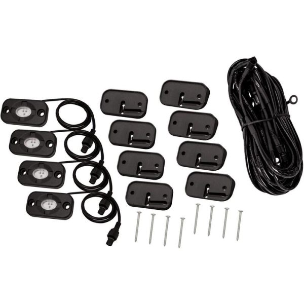 Westin LED Rock Light Kit - 07-18 Jeep Wrangler JK   18-19 Jeep Wrangler JL Cheap