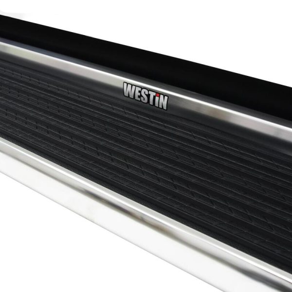 Westin SG6 Polished Aluminum Running Boards 85.50 in Discount