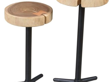 Byron Accent Tables Set Of 2 For Sale