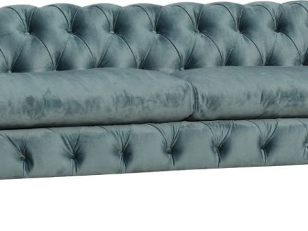 Canal Sofa Velvet Blue Online