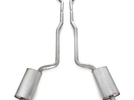 Stainless Works 1968-72 Corvette Exhaust SB 2-1 2in Factory Style Mufflers For Discount