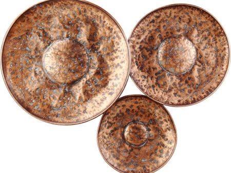 Bronze Disc Wall Décor Large Discount