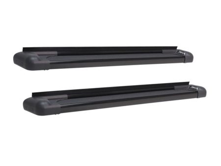 Westin SG6 LED Aluminum Running Boards Running Boards 85.5in - Blk Online Sale