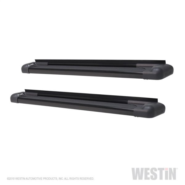 Westin SG6 Black Aluminum Running Boards 68.4in For Discount