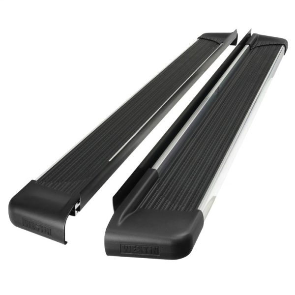 Westin SG6 Polished Aluminum Running Boards 85.50 in Discount