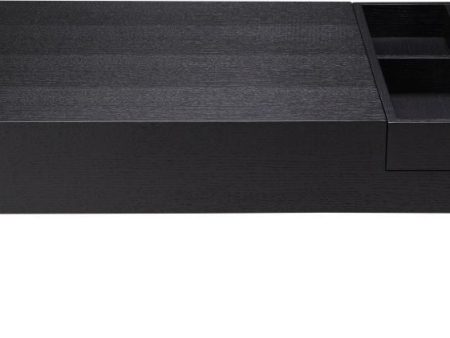 Ainsley Coffee Table W Flip Tray Black Fashion