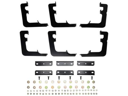 Westin 19 Ram 1500 Quad Crew Cab (Ex. Classic) Premier Oval Nerf Step Bar Mount Kit - Black Sale