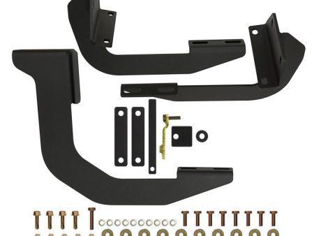 Westin 15-22 Ford Transit Van 150 250 350 (Single 54in. Pass Door) Running Board Mount Kit - Blk Cheap